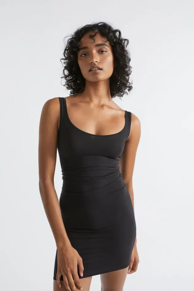 Women Dresses Seed Heritage Basic Slip Dress Black