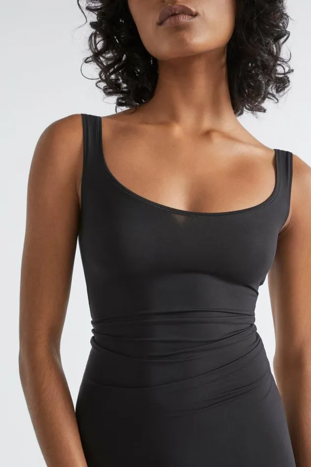 Women Dresses Seed Heritage Basic Slip Dress Black