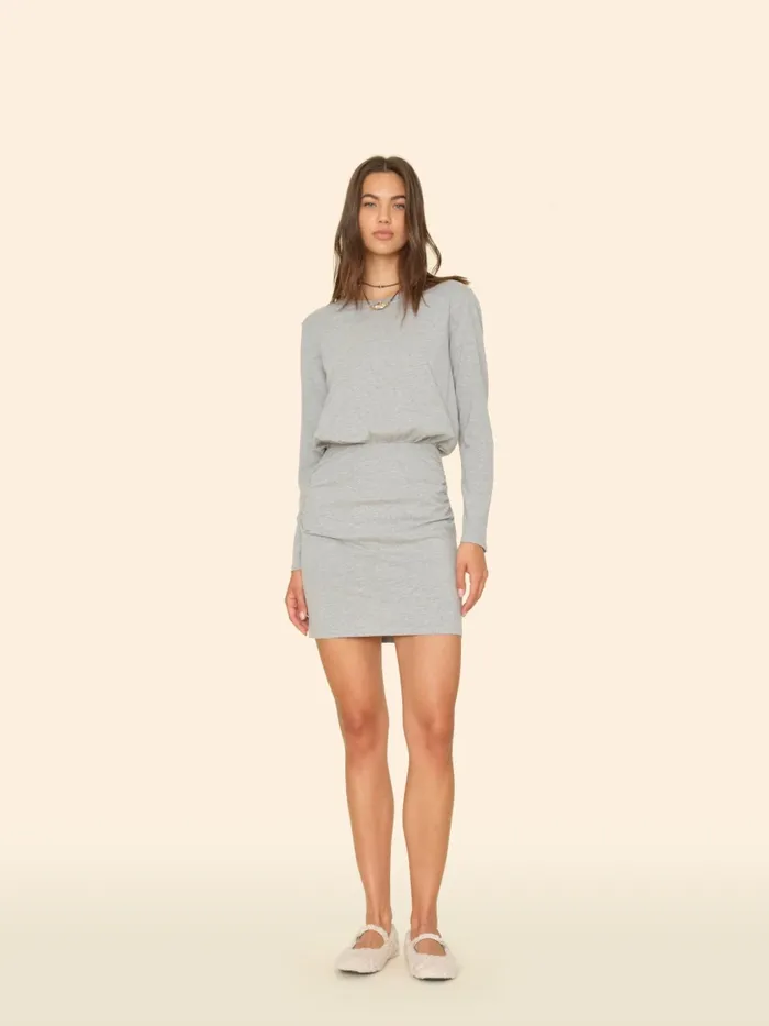 Women Dresses XRENA Heather Grey Lula Dress