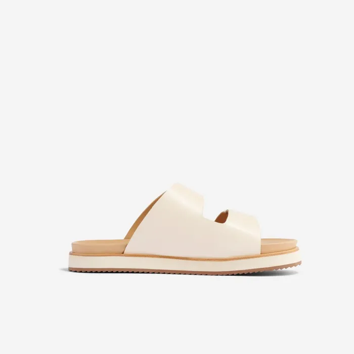 Women Ella Flatform Slide Bone Nisolo Sandals