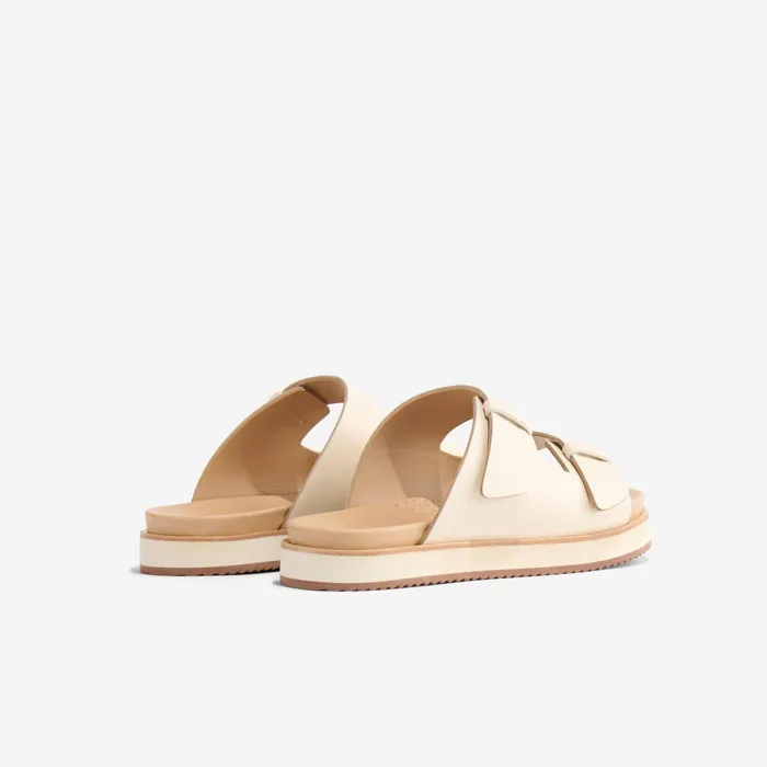 Women Ella Flatform Slide Bone Nisolo Sandals