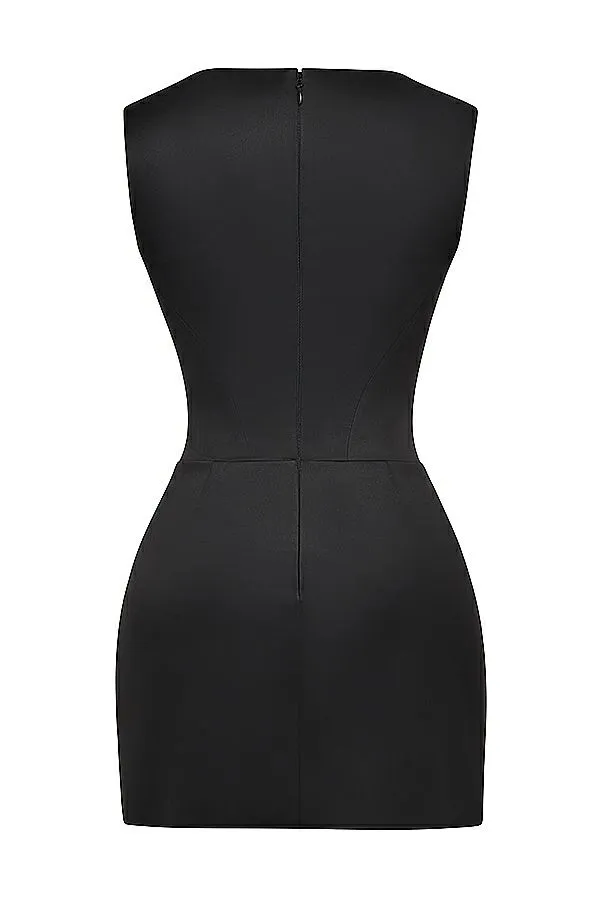 Women Enya Black Corset Mini Dress House Of CB Dresses