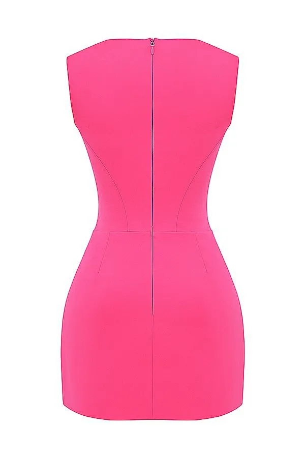Women Enya Fuchsia Corset Mini Dress House Of CB Dresses