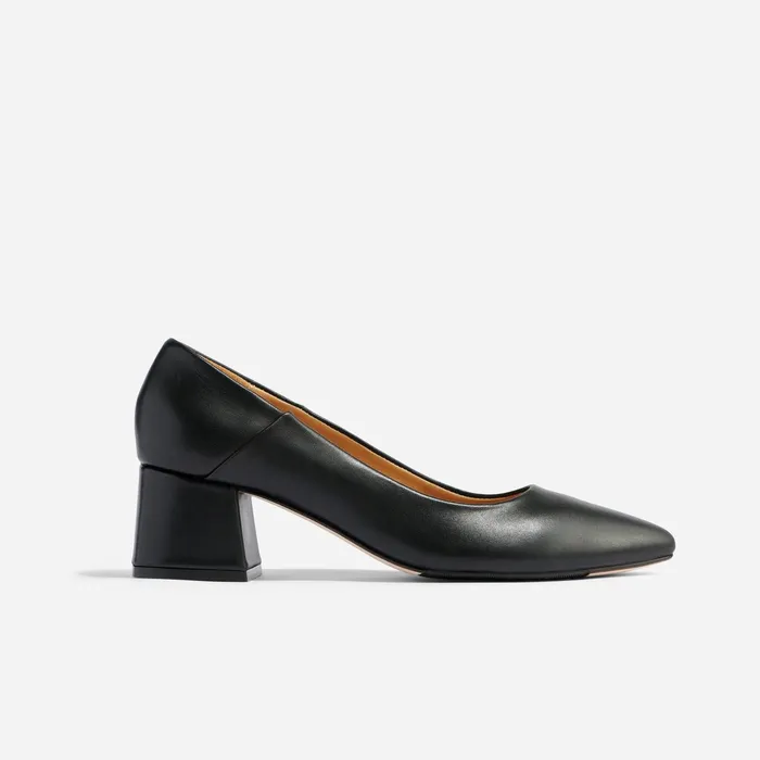 Women Fiorela GoTo Mid Heel Black Nisolo Heels