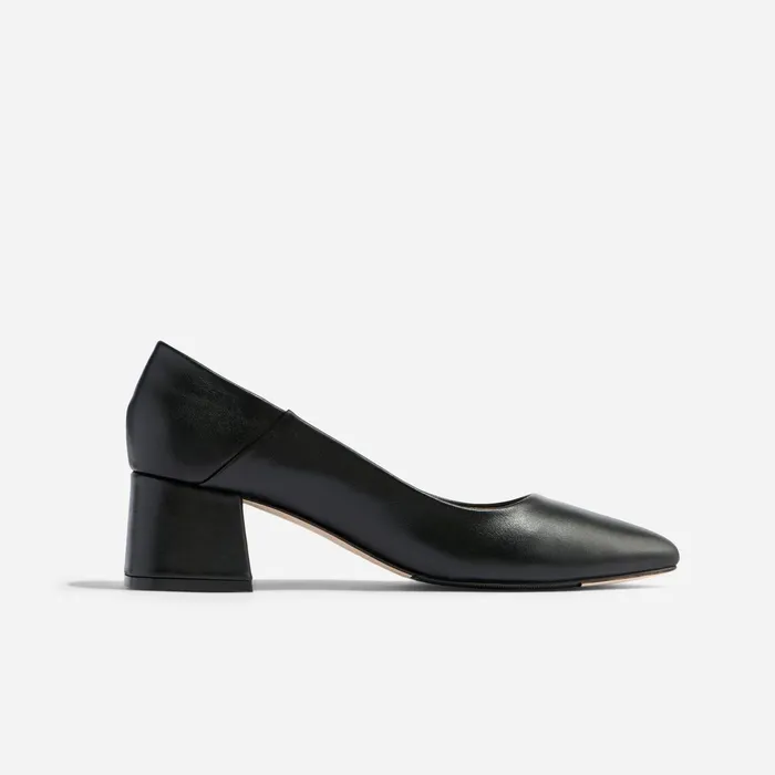 Women Fiorela GoTo Mid Heel Black Nisolo Heels