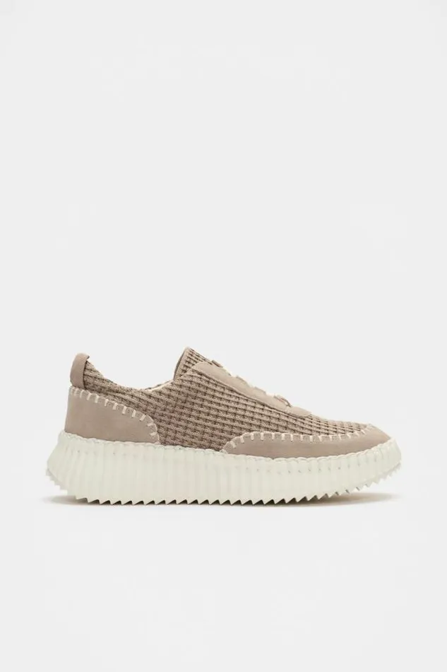 Women Flats Seed Heritage Brielle Knit Sneaker Cookie