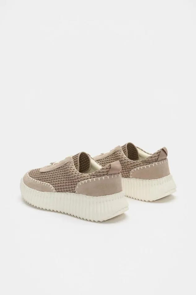 Women Flats Seed Heritage Brielle Knit Sneaker Cookie