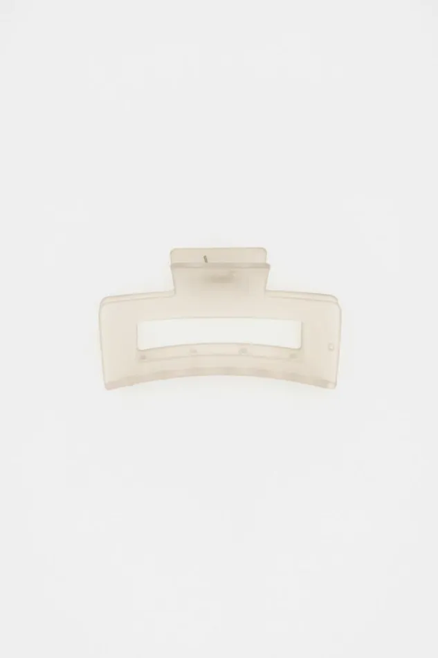 Women Hair Accessories Seed Heritage Mini Rectangle Hair Claw Oat