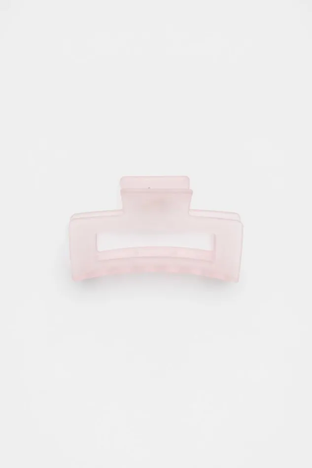 Women Hair Accessories Seed Heritage Rectangle Hair Claw Rose Petal