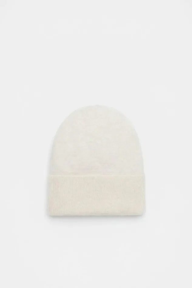 Women Hats and Gloves Seed Heritage Cashmere Beanie Oat Marle
