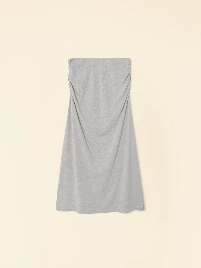 Women Heather Grey Lenny Skirt Skirts XRENA Women Heather Grey Lenny Skirt Skirts XRENA