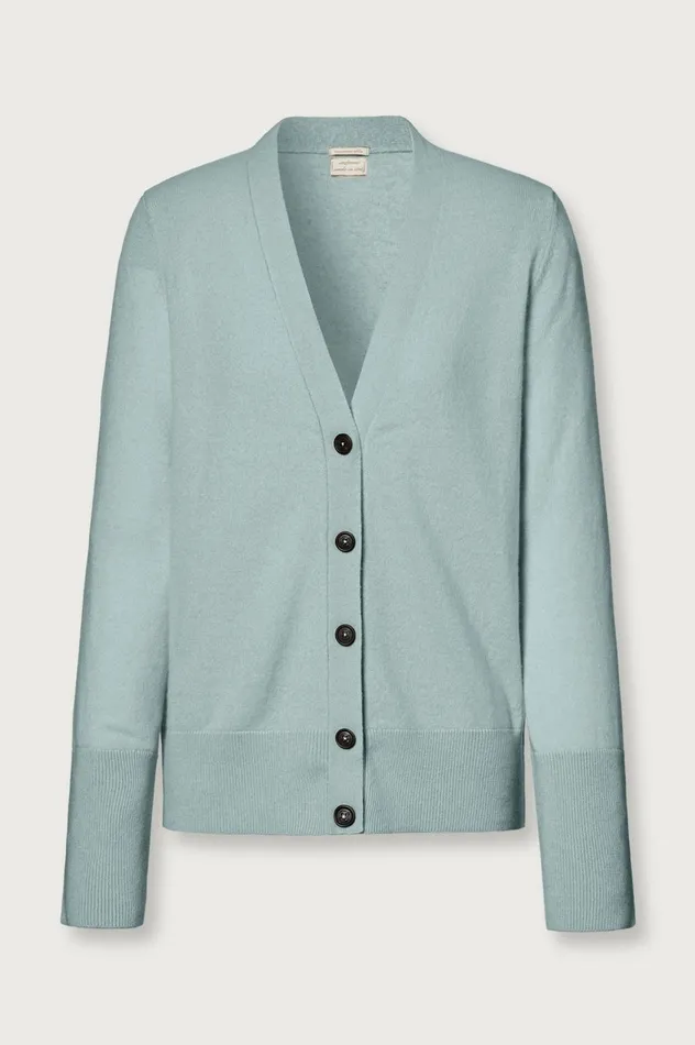 Women HOPE 8211 Cashmere Cardigan 8211 Acquamarina Massimo Alba Knitwear