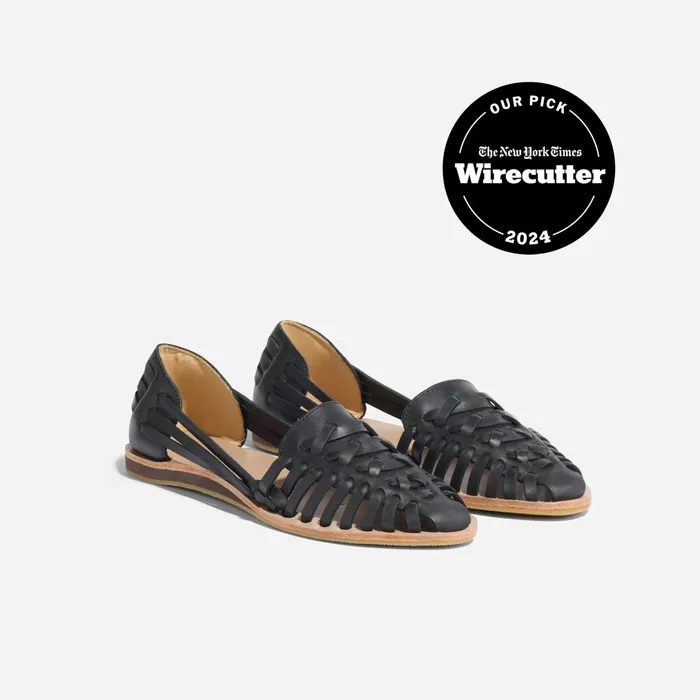 Women Huarache Sandal Black Nisolo Sandals