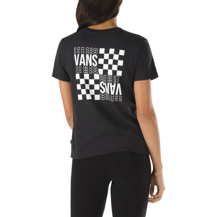 Women Jawshin Tee Black TShirts and Tanks Vans