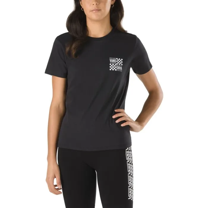 Women Jawshin Tee Black TShirts and Tanks Vans Women Jawshin Tee Black TShirts and Tanks Vans