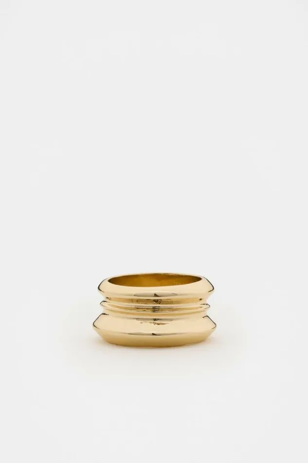 Women Jewellery Seed Heritage Crooked Ring Gold