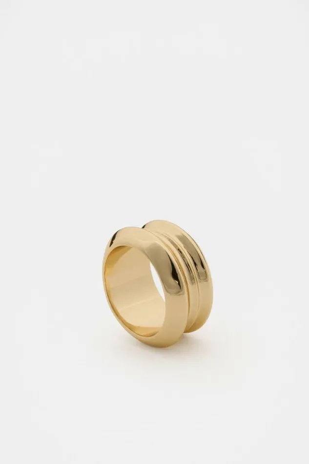 Women Jewellery Seed Heritage Crooked Ring Gold