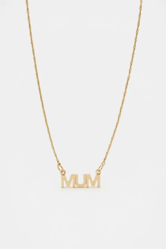 Women Jewellery Seed Heritage Mum Necklace Gold