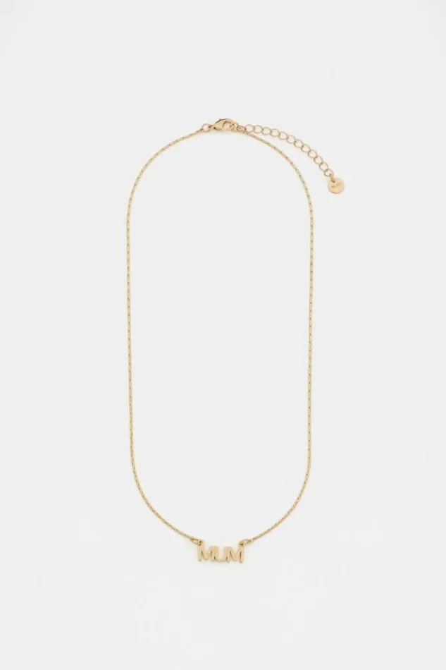 Women Jewellery Seed Heritage Mum Necklace Gold