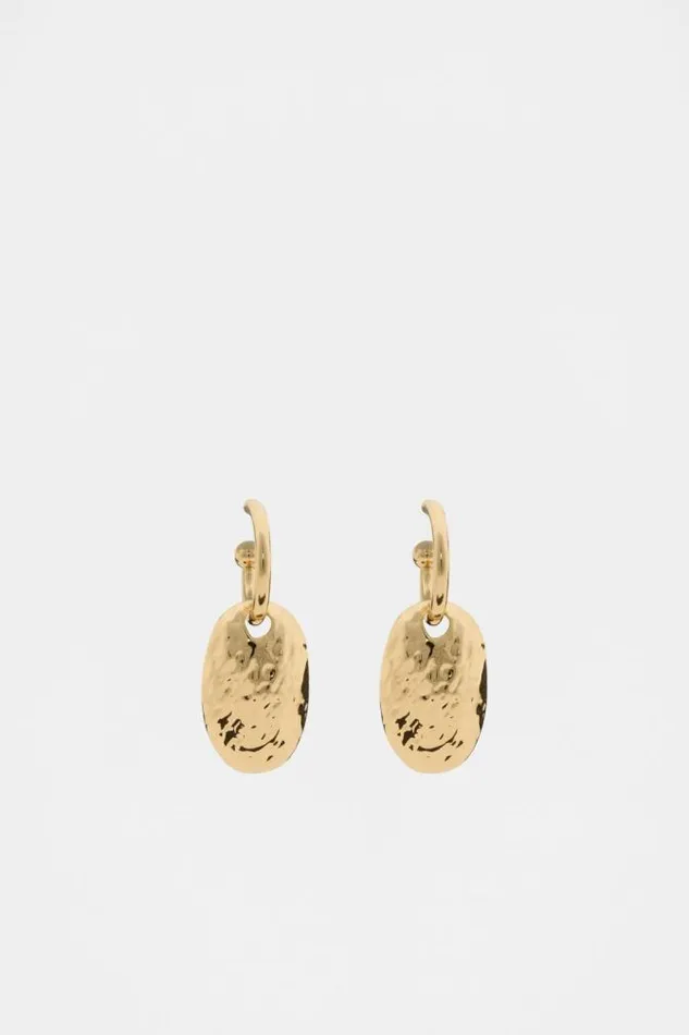 Women Jewellery Seed Heritage Petal Drop Earring Gold