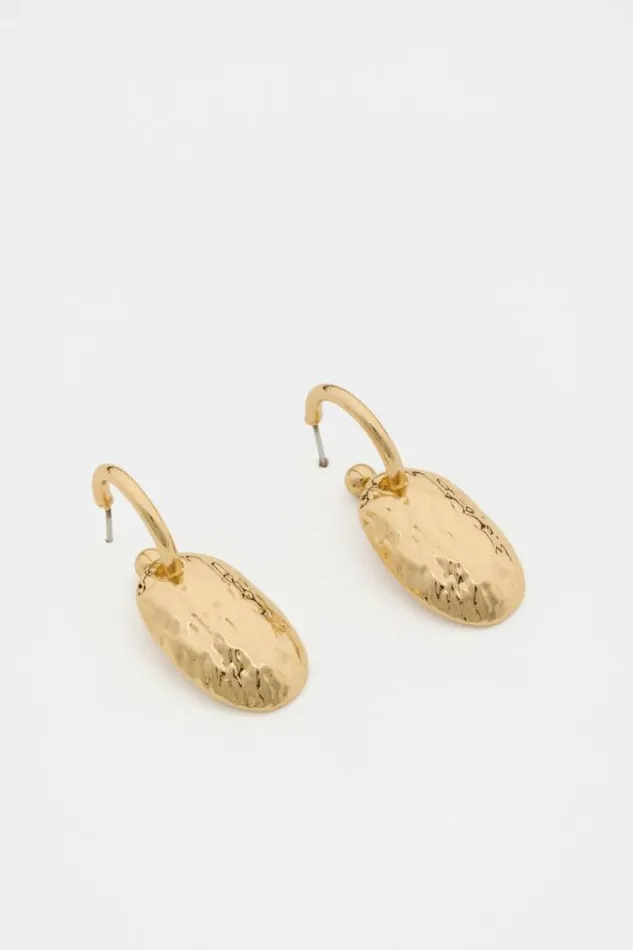Women Jewellery Seed Heritage Petal Drop Earring Gold