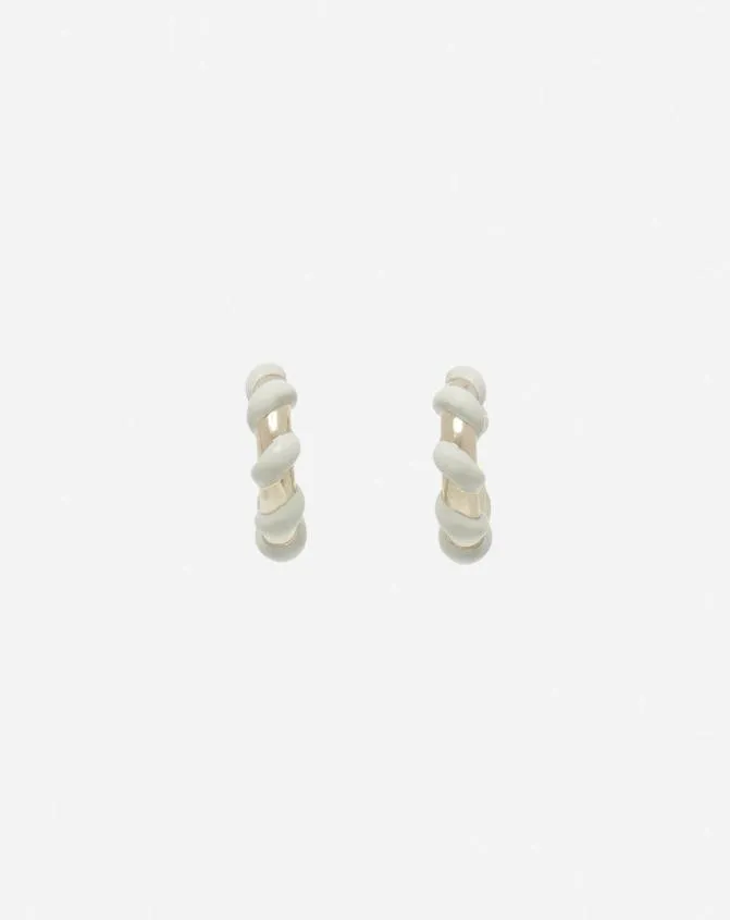 Women Jewelry Lanvin Mlodie Candy Earrings Off White
