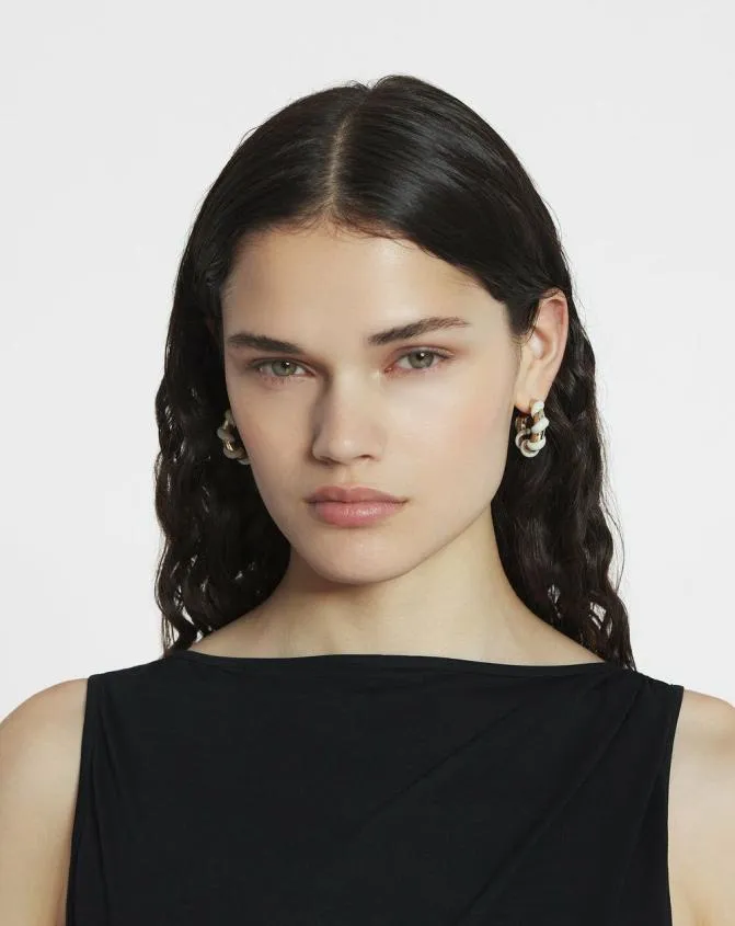 Women Jewelry Lanvin Mlodie Candy Earrings Off White Women Jewelry Lanvin Mlodie Candy Earrings Off White