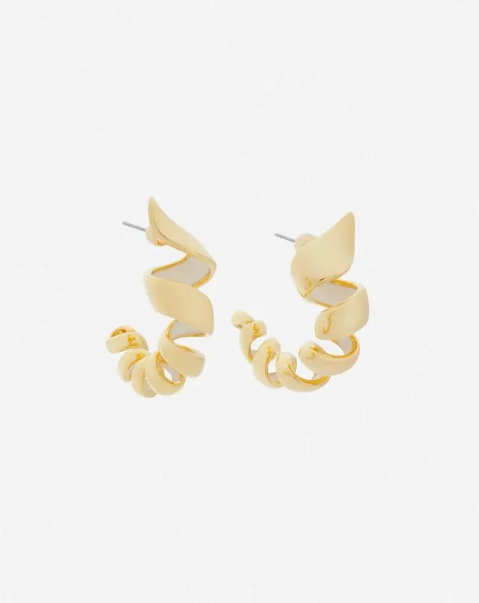 Women Jewelry Lanvin Mlodie Ribbon Creole Earrings Goldmoon Women Jewelry Lanvin Mlodie Ribbon Creole Earrings Goldmoon