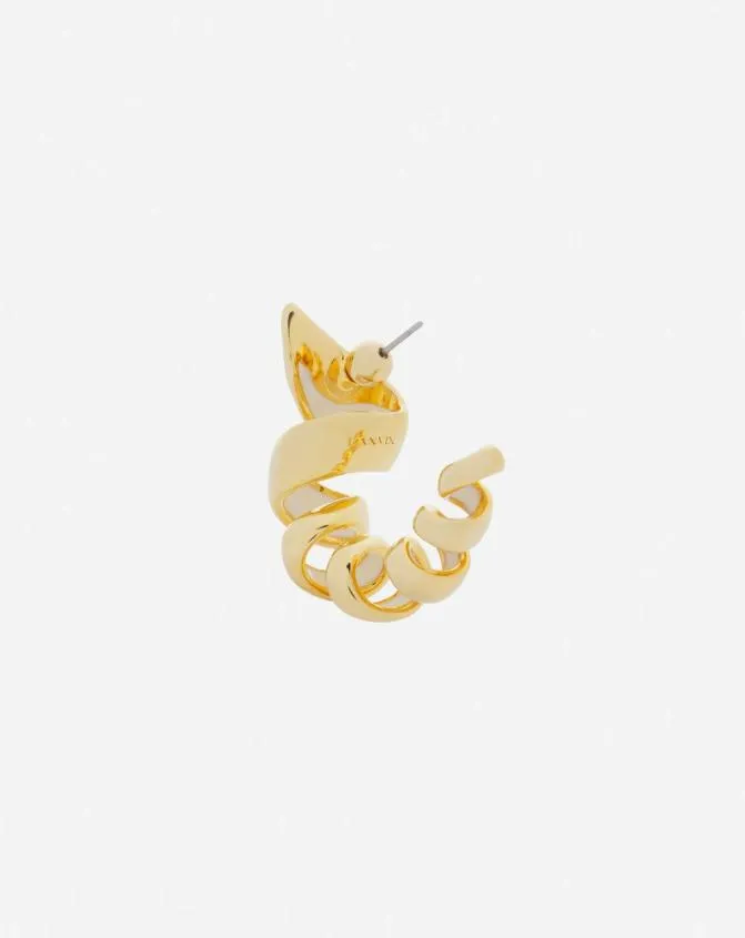 Women Jewelry Lanvin Mlodie Ribbon Creole Earrings Goldmoon Women Jewelry Lanvin Mlodie Ribbon Creole Earrings Goldmoon