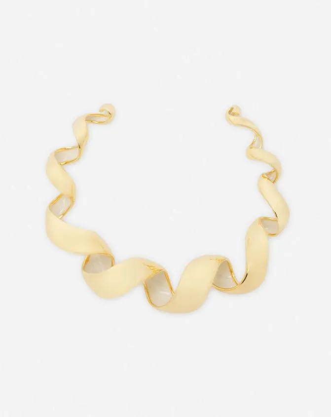 Women Jewelry Lanvin Mlodie Ribbon Necklace Goldmoon
