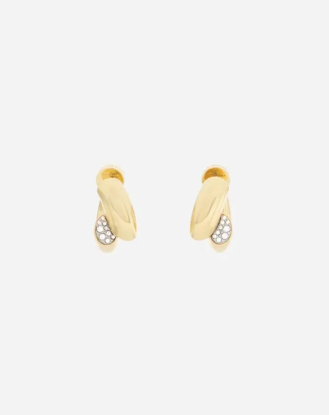 Women Jewelry Lanvin Sequence By Rhinestone Earrings Goldcrystal