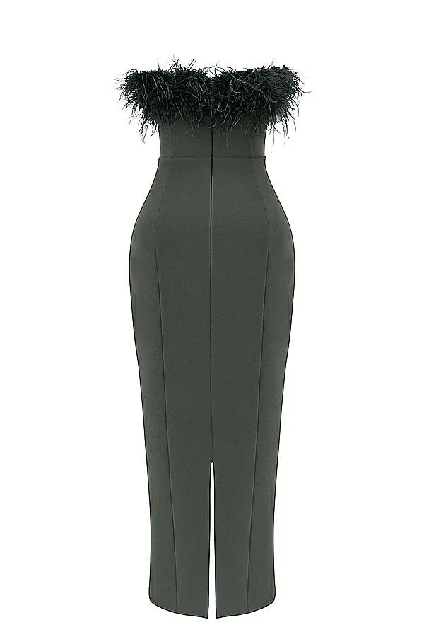 Women Juliene Eucalyptus Maxi Dress House Of CB Dresses