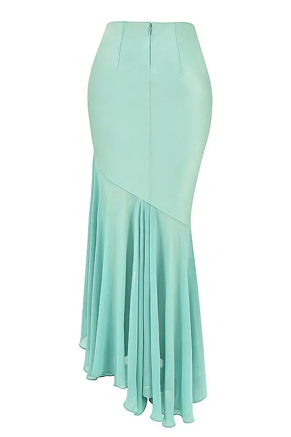 Women Lila Jade Ruffle Maxi Skirt House Of CB Bottoms Women Lila Jade Ruffle Maxi Skirt House Of CB Bottoms