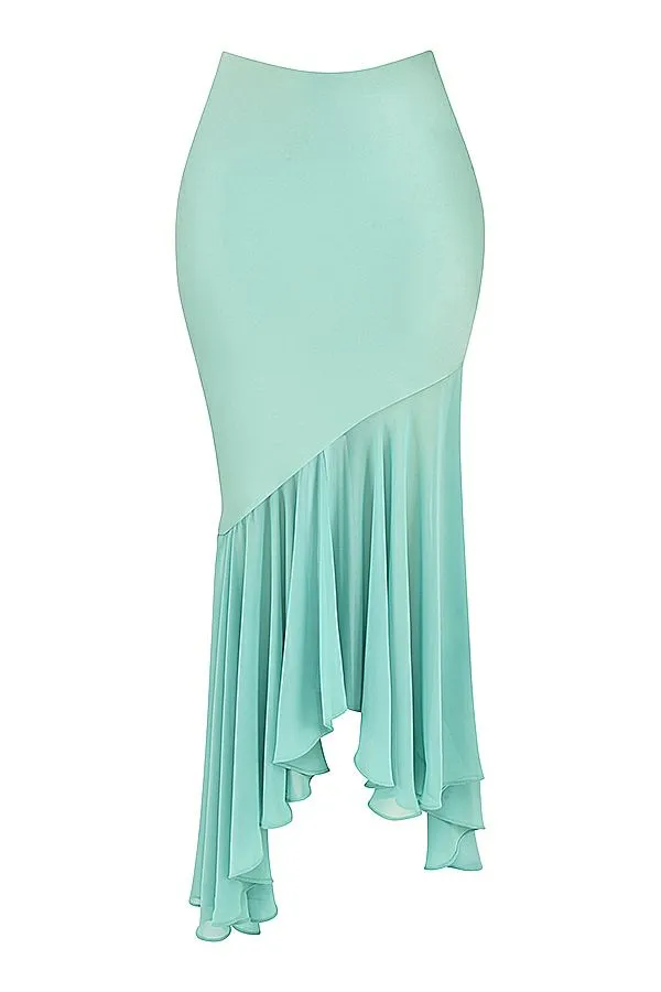 Women Lila Jade Ruffle Maxi Skirt House Of CB Bottoms Women Lila Jade Ruffle Maxi Skirt House Of CB Bottoms