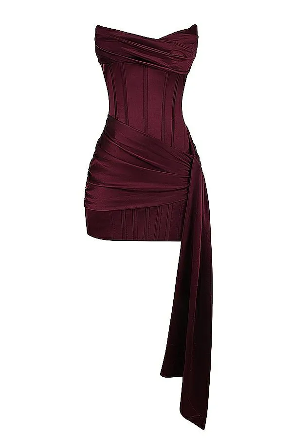 Women Loubella Mulberry Strapless Corset Dress House Of CB Dresses Women Loubella Mulberry Strapless Corset Dress House Of CB Dresses