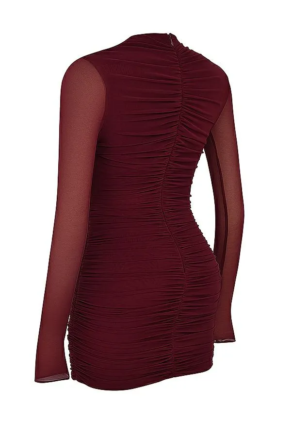 Women Lucinda Mulberry Cutout Mini Dress House Of CB Dresses Women Lucinda Mulberry Cutout Mini Dress House Of CB Dresses