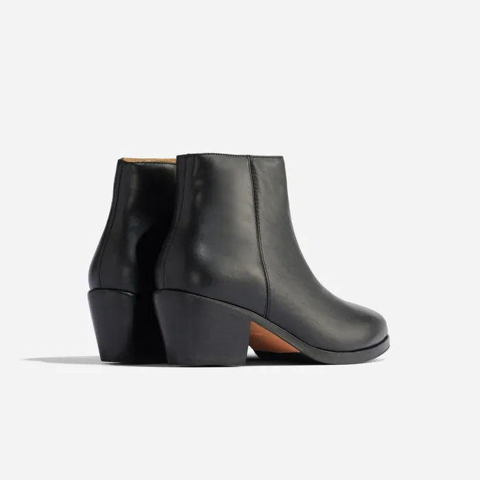 Women Marisa Inside Zip Boot Black Nisolo Boots