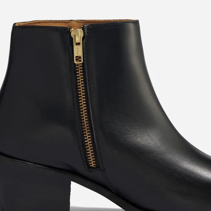 Women Marisa Inside Zip Boot Black Nisolo Boots