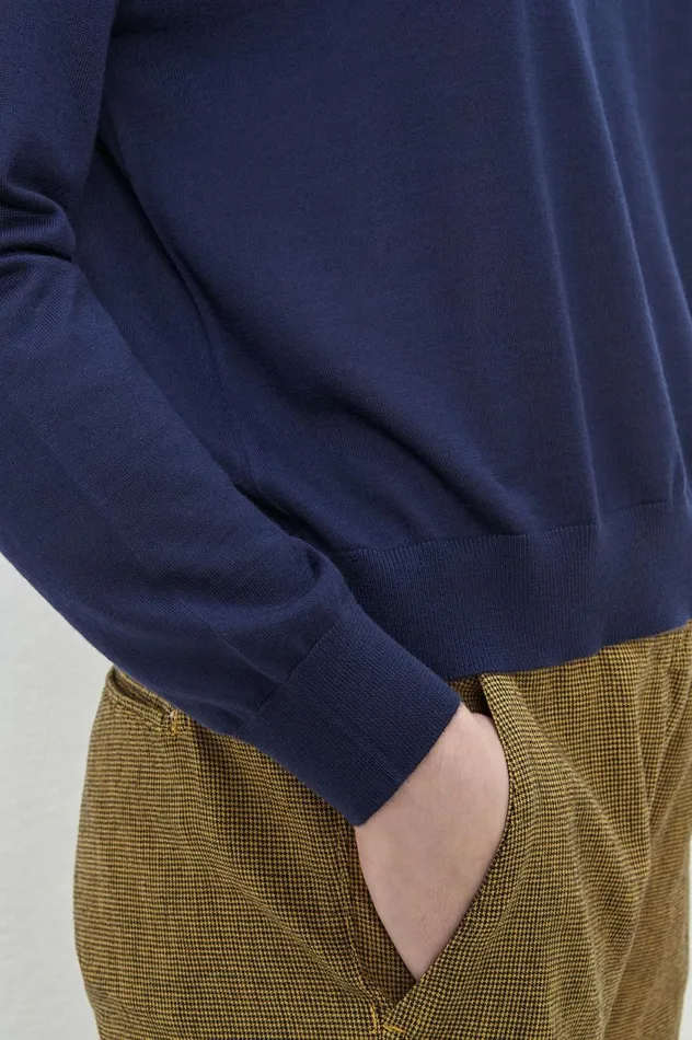 Women MARISSA 8211 Summer Cashmere Crew Neck Sweater 8211 Blu Massimo Alba Knitwear Women MARISSA 8211 Summer Cashmere Crew Neck Sweater 8211 Blu Massimo Alba Knitwear