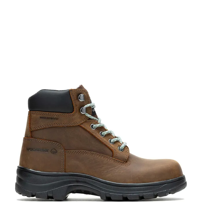 WomenMen Carlsbad 6034SteelToe Work Boot Sudan Brown Wolverine Boots