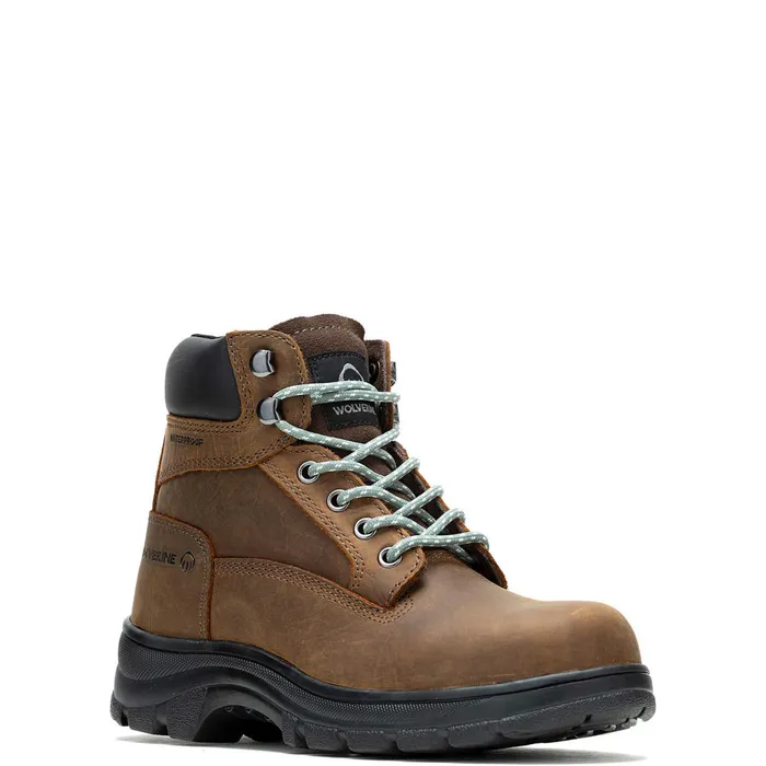 WomenMen Carlsbad 6034SteelToe Work Boot Sudan Brown Wolverine Boots