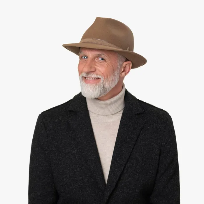 WomenMen Collins Hair Felt Bogart Hat Zechbauer Dark Beige Mayser Bogart Hats WomenMen Collins Hair Felt Bogart Hat Zechbauer Dark Beige Mayser Bogart Hats