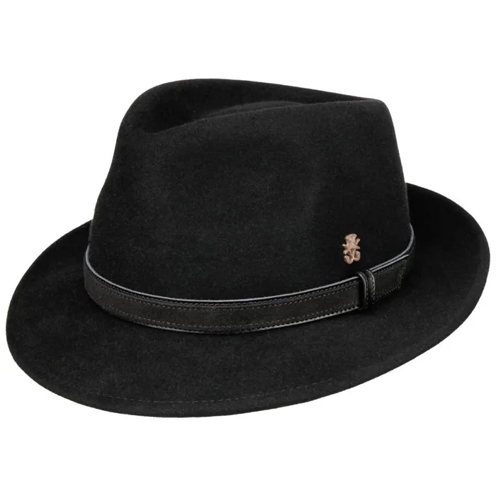 WomenMen Collins Hair Felt Bogart Hat Zechbauer Dark Beige Mayser Bogart Hats WomenMen Collins Hair Felt Bogart Hat Zechbauer Dark Beige Mayser Bogart Hats