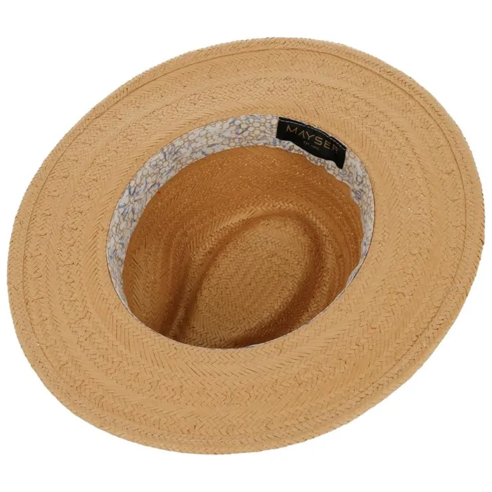 WomenMen Gedeon Strohhut Light Brown Mayser Straw Hats WomenMen Gedeon Strohhut Light Brown Mayser Straw Hats