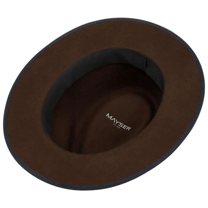 WomenMen Julien039s Wool Hat Dark Brown Mayser Traveler Hats WomenMen Julien039s Wool Hat Dark Brown Mayser Traveler Hats