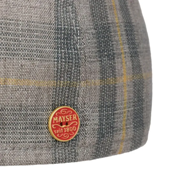 WomenMen Paddy Kampen Linen Flat Cap Dark Blue Mayser Flat Caps WomenMen Paddy Kampen Linen Flat Cap Dark Blue Mayser Flat Caps