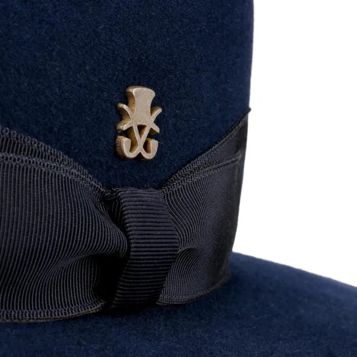 WomenMen Pio Hair Felt Hat Zechbauer Dark Blue Mayser Felt Hats WomenMen Pio Hair Felt Hat Zechbauer Dark Blue Mayser Felt Hats
