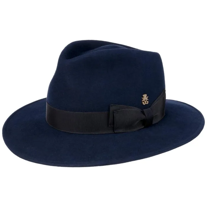 WomenMen Pio Hair Felt Hat Zechbauer Dark Blue Mayser Felt Hats WomenMen Pio Hair Felt Hat Zechbauer Dark Blue Mayser Felt Hats