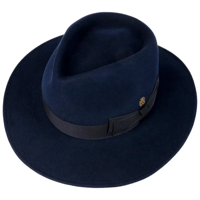 WomenMen Pio Hair Felt Hat Zechbauer Dark Blue Mayser Felt Hats WomenMen Pio Hair Felt Hat Zechbauer Dark Blue Mayser Felt Hats