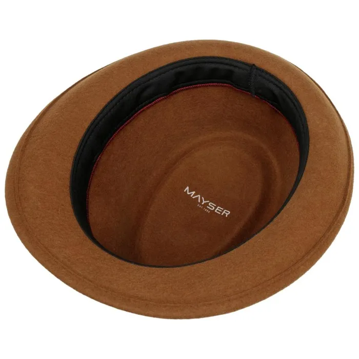 WomenMen Troy Wolga Trilby Wool Hat Blue Mayser Trilby Hats WomenMen Troy Wolga Trilby Wool Hat Blue Mayser Trilby Hats